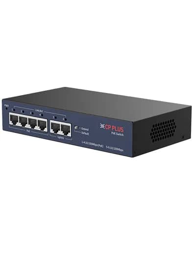 CP 4 PORT POE SWITCH DNW-HPU4H2-48 V2 - photo 1 of 2