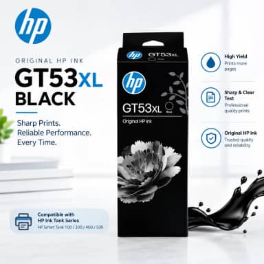 HP GT53XL 135-ml Black Original Ink Bottle