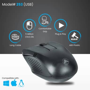 Prodot 253s USB Wired Mouse