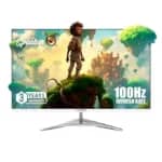 32-Inch Curved LED Monitor (White, 100Hz)