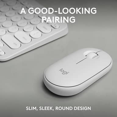 LOGITECH KB/M WIRELESS COMBO PEBBLE 2