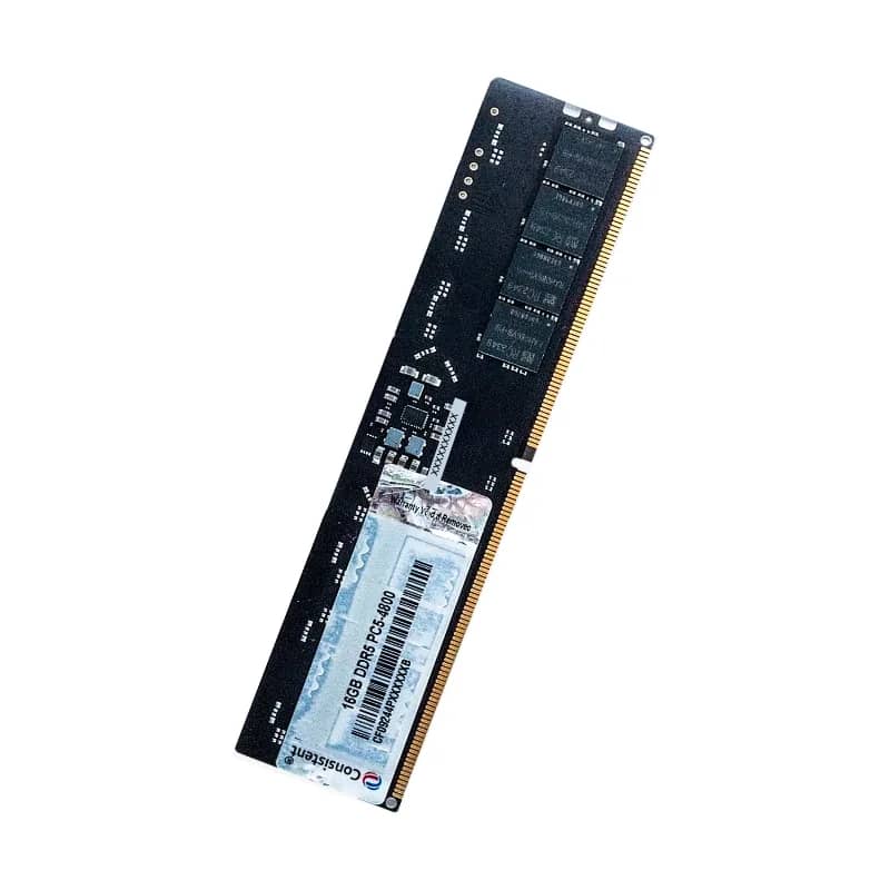 Consistent 16GB DDR5 Yeti Desktop Ram for PC 4800mhz with life time warranty Works with DDR5-enabled motherboards and processors for next-generation computing systems - photo 1 of 2