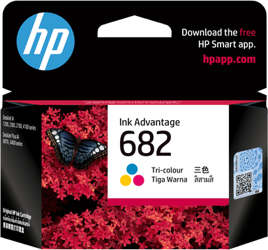 HP 682 Tri-color Original Ink Advantage Cartridge
